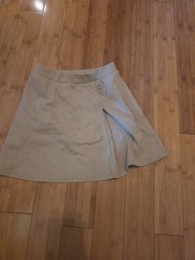 Cat & Jack Tan School Uniform Skirt